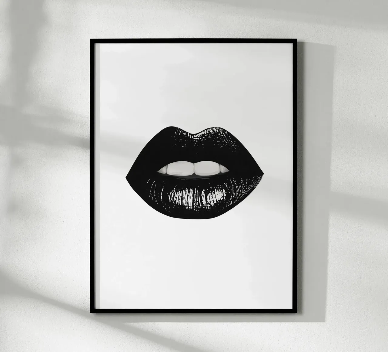 Labbra nere poster da Carinaprint