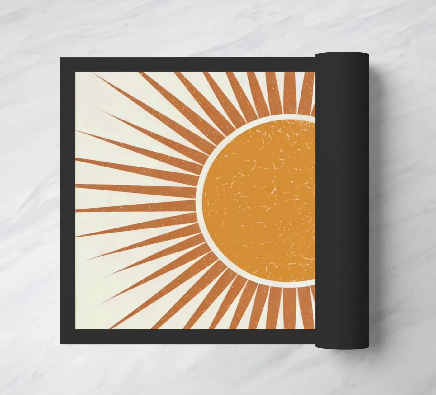 Sunburst doormat by logic