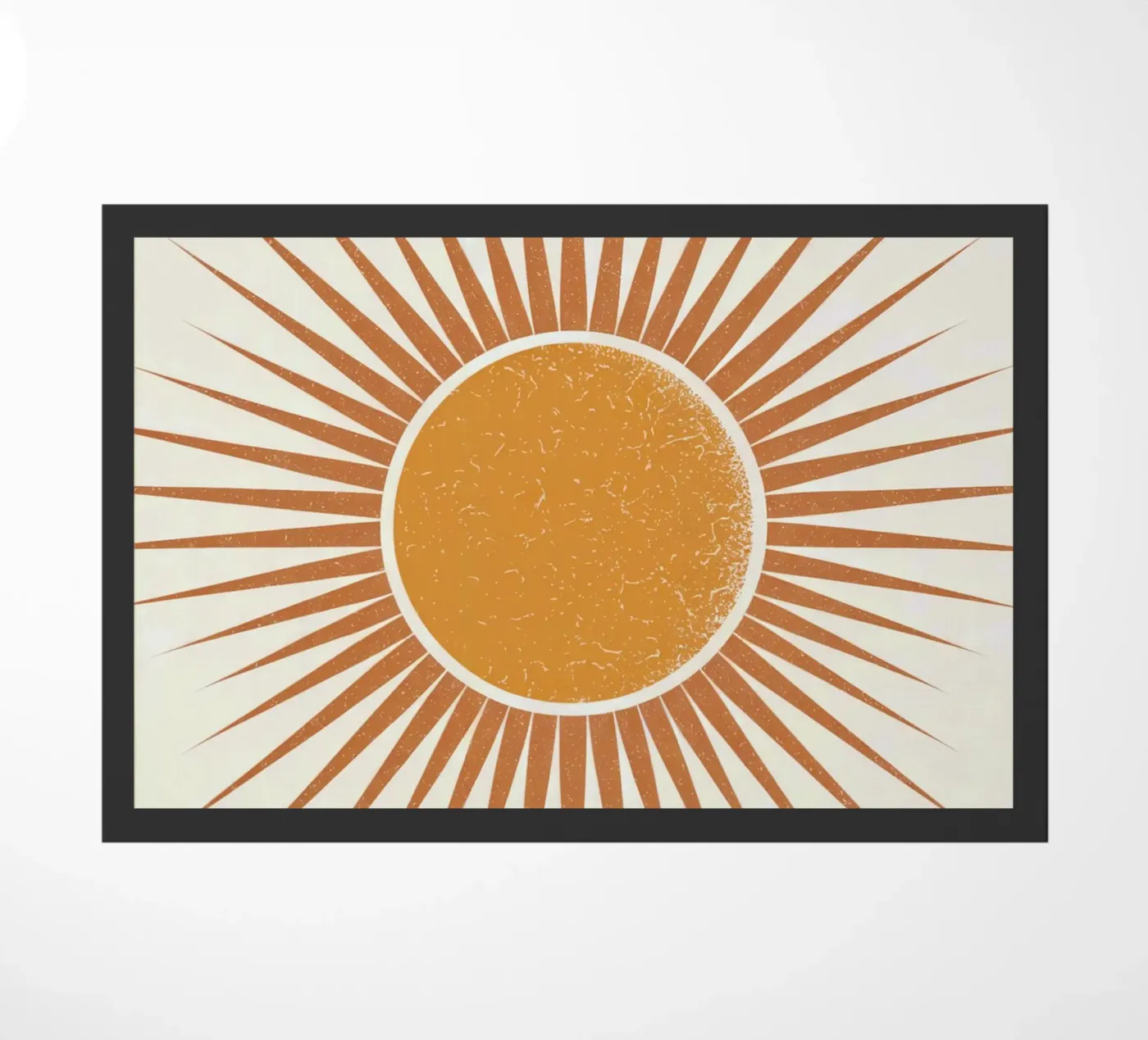 Sunburst doormat by logic