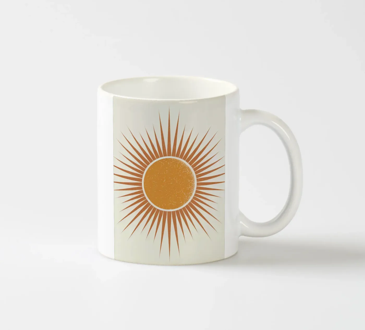 Sunburst ceramic mug by logic