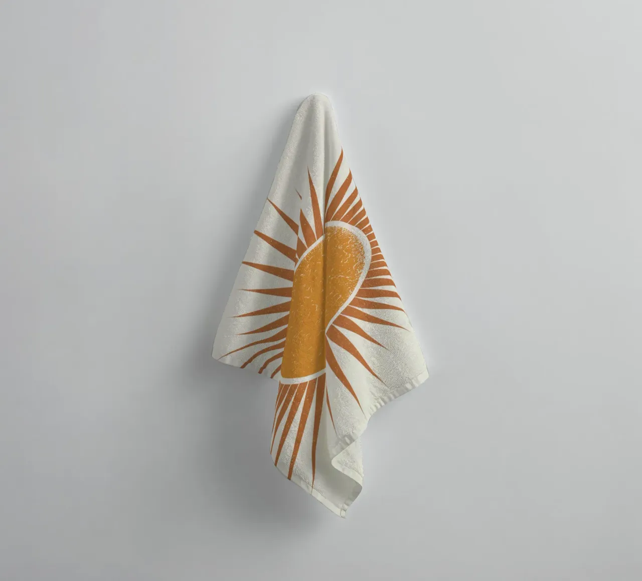 Sunburst asciugamano da bagno da logic