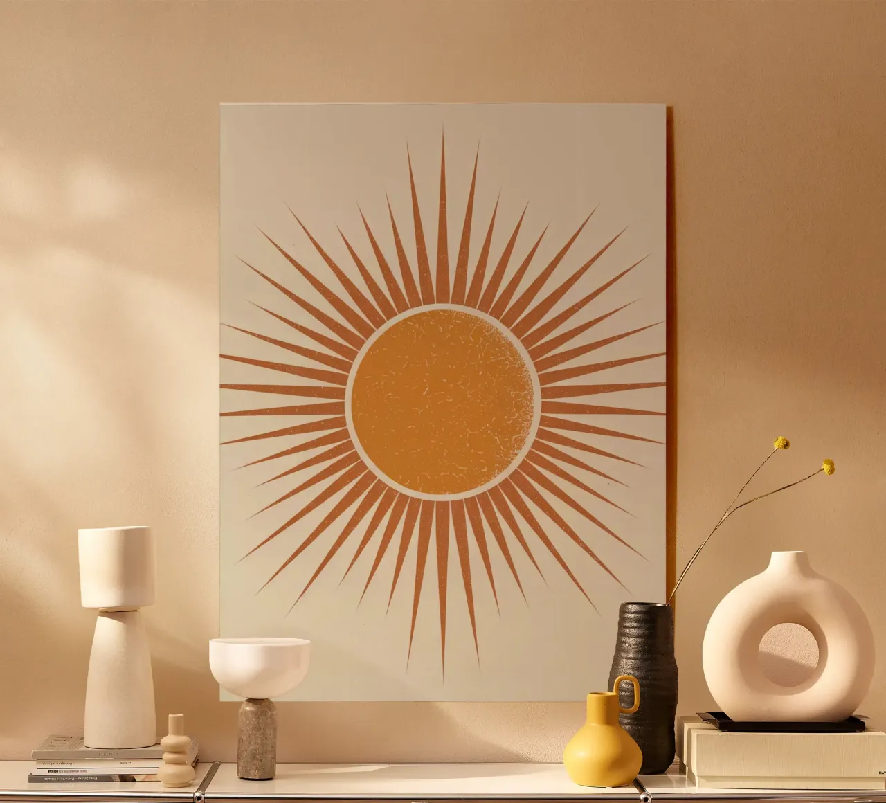 Zonnestraal acryl van logic