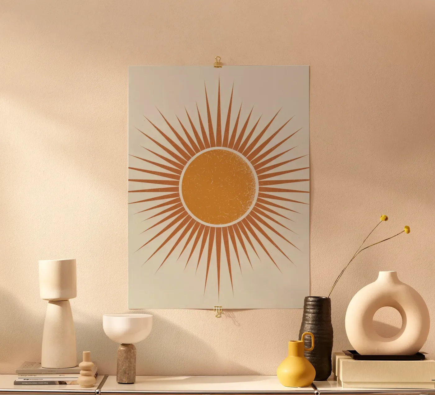 Sunburst poster da logic