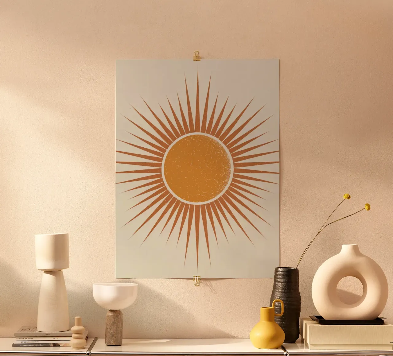 Sunburst poster by logic