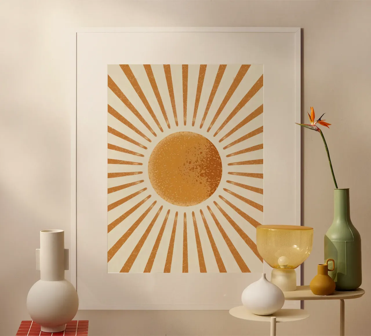 Sunburst poster by logic