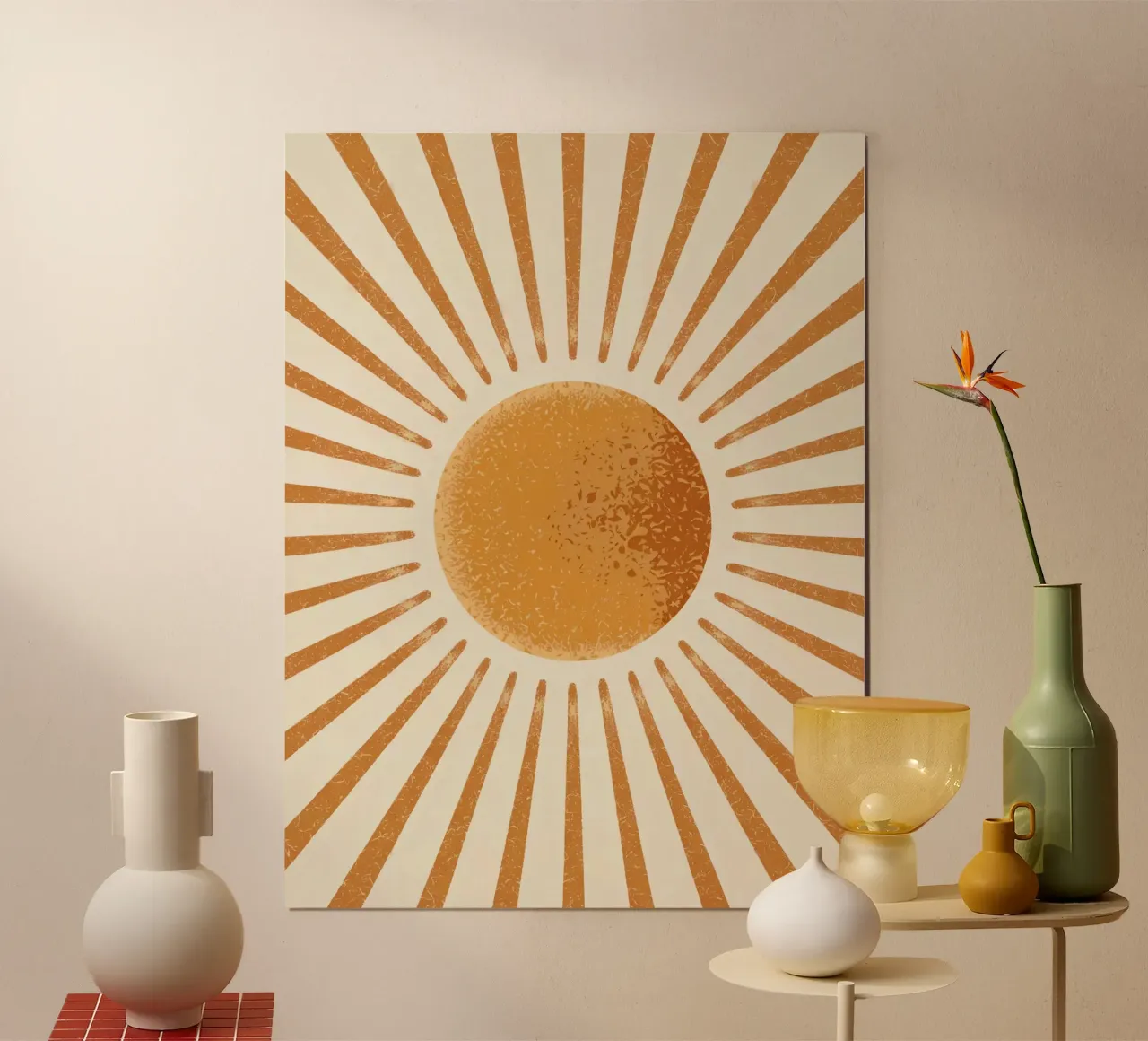 Sunburst poster by logic