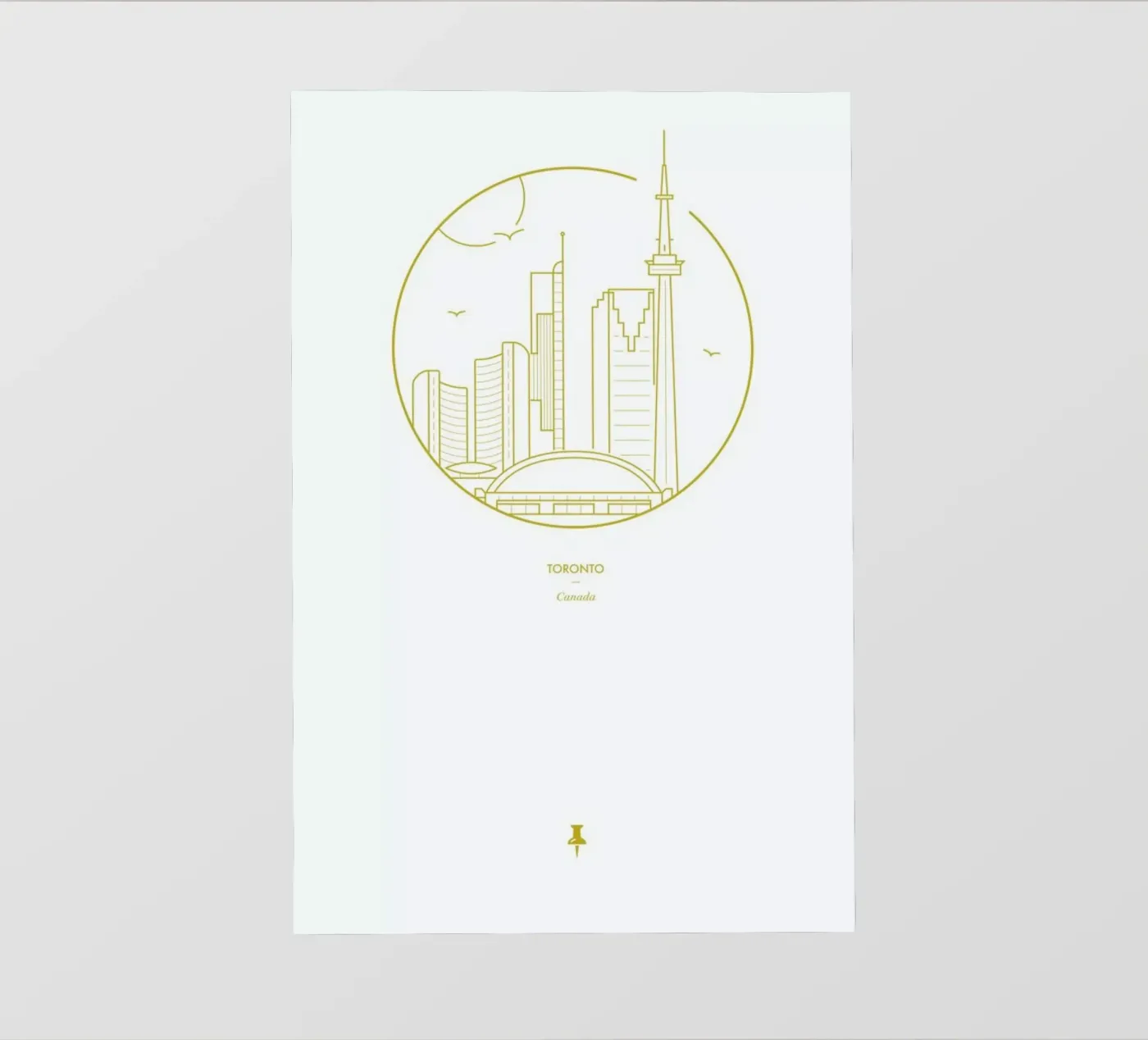 Toronto pellicola backlit da Dean Smith