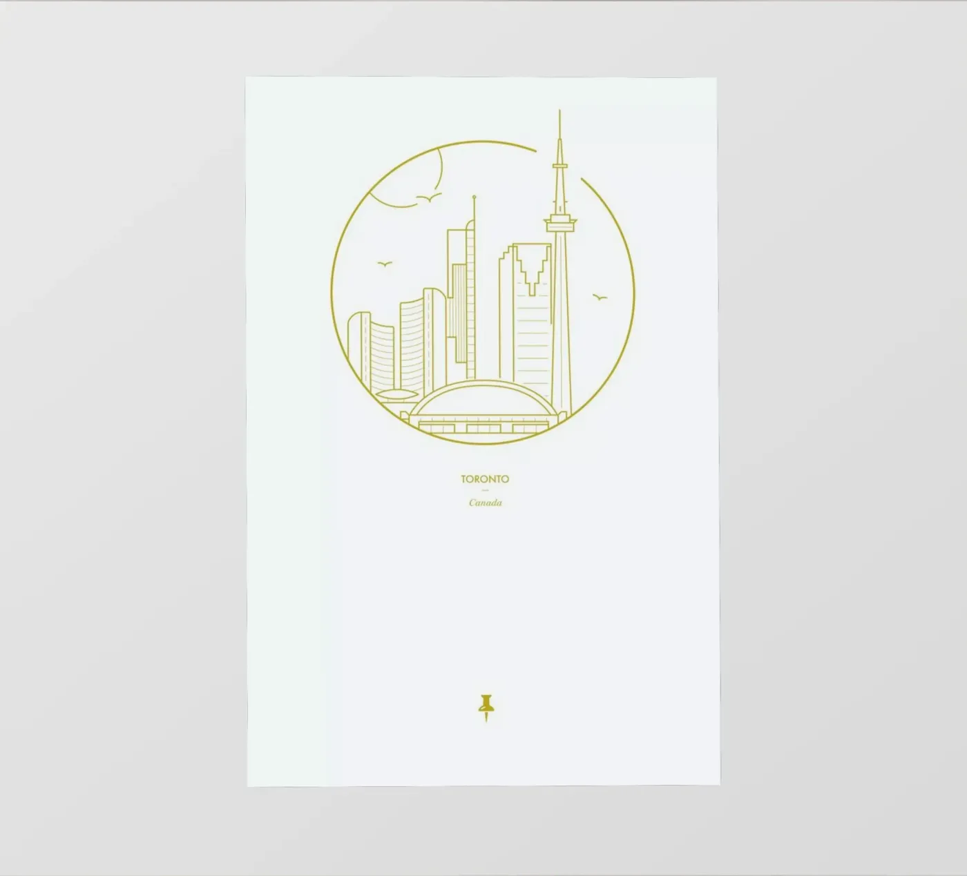 Toronto pellicola backlit da Dean Smith