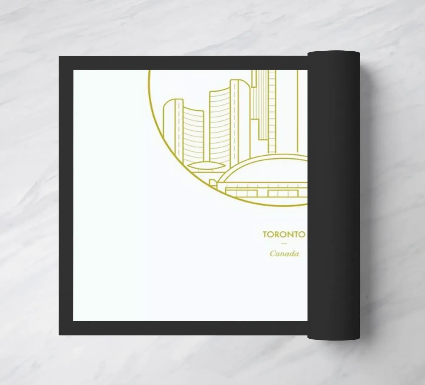 Toronto doormat by Dean Smith