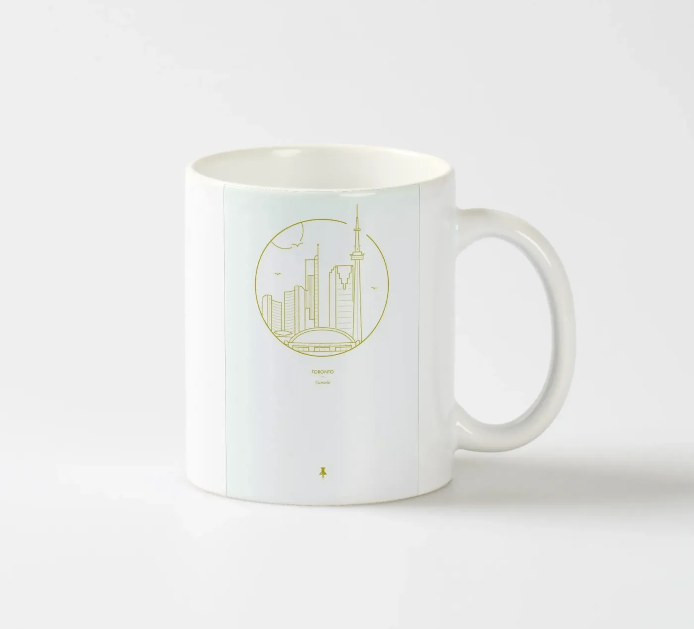 Toronto ceramic mug by Dean Smith