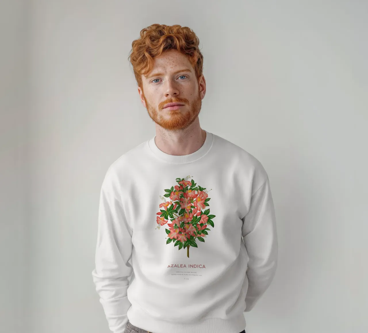 Azalea o Azalea indica felpa da Vintagrafica