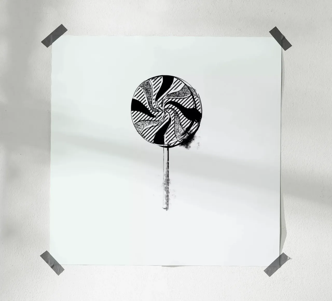 Lollipop poster da Kateřina Bažantová