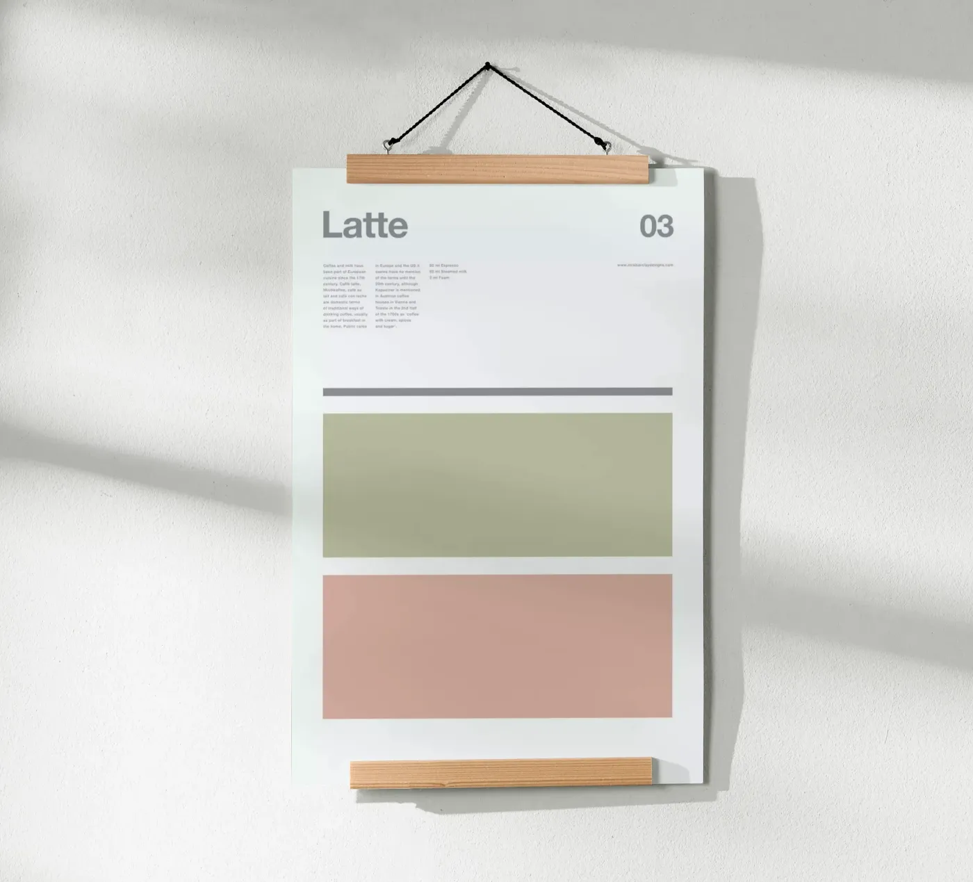 Latte poster de Nick Barclay