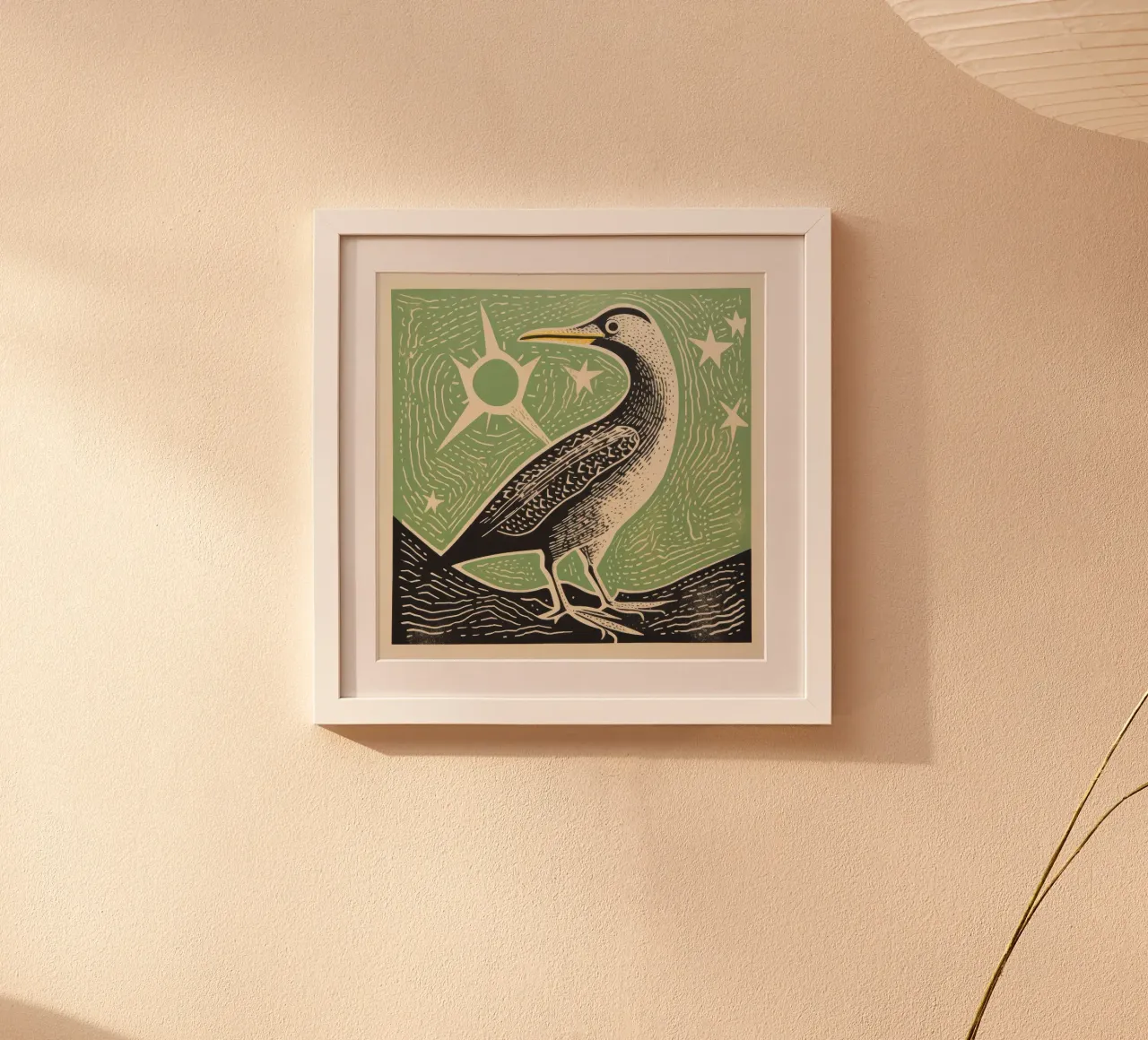 Green Albatross 1 hahnemühle by Minimal Animal Art