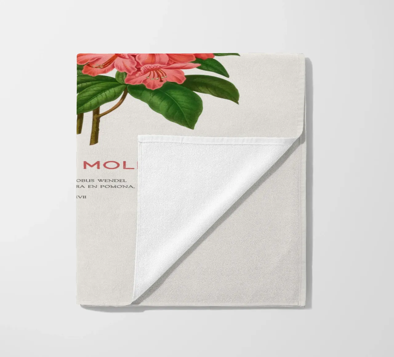 Rhododendron molle o Azalea Mollis toalla de playa de Vintagrafica