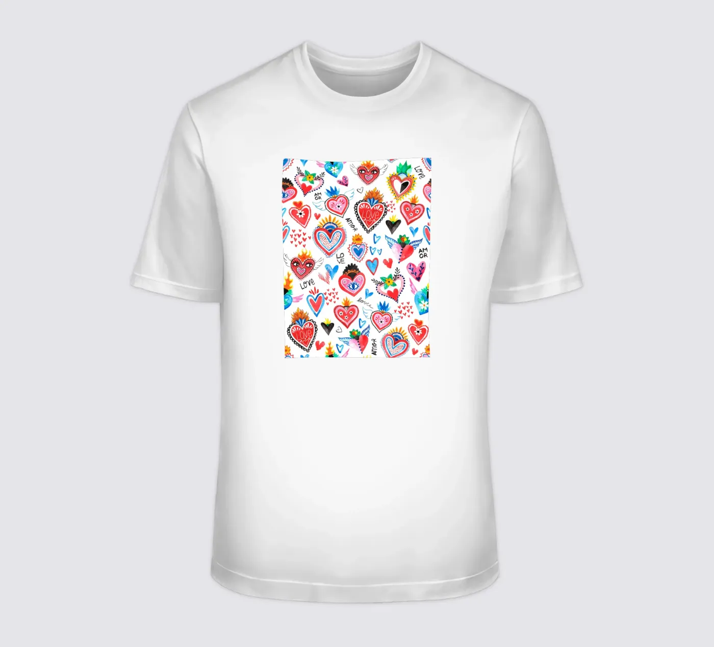 AMORE Pattern t-shirt da treechild
