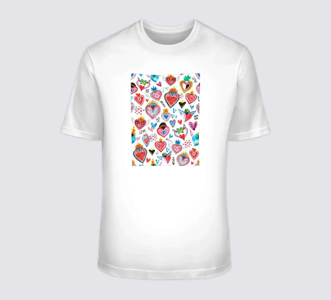 AMORE Pattern t-shirt da treechild