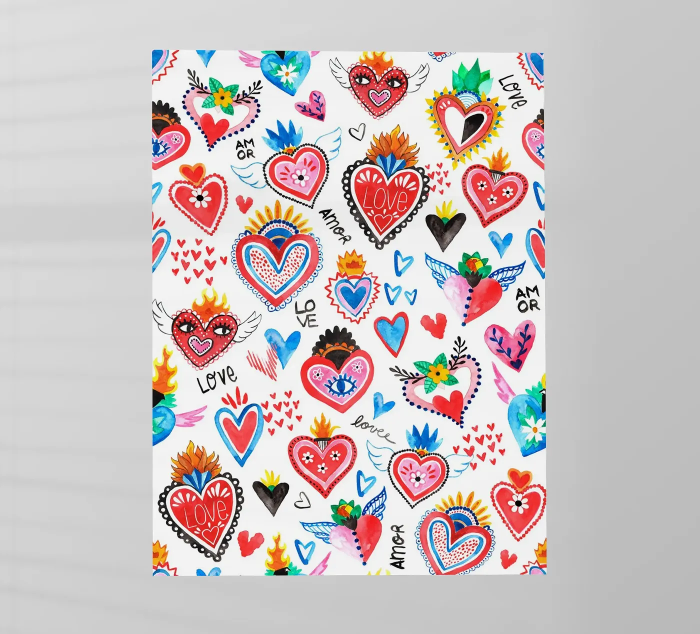 AMORE Pattern backlit folie van treechild