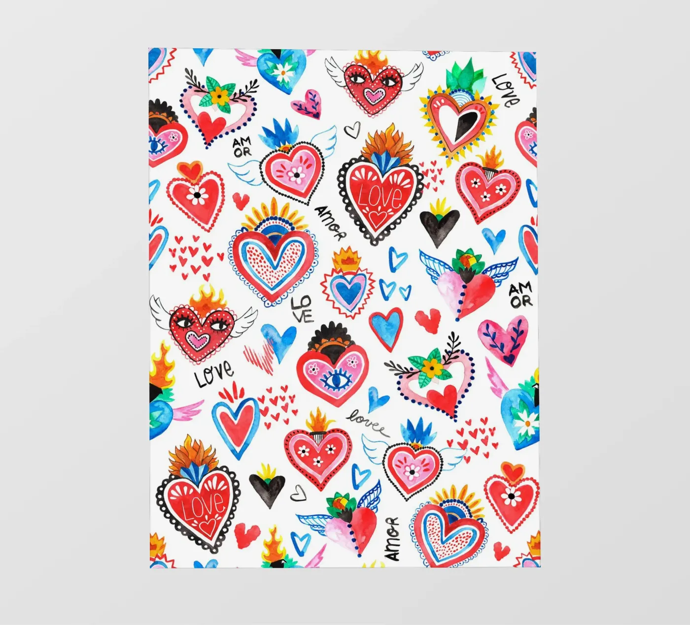 AMORE Pattern PVC Plane von treechild