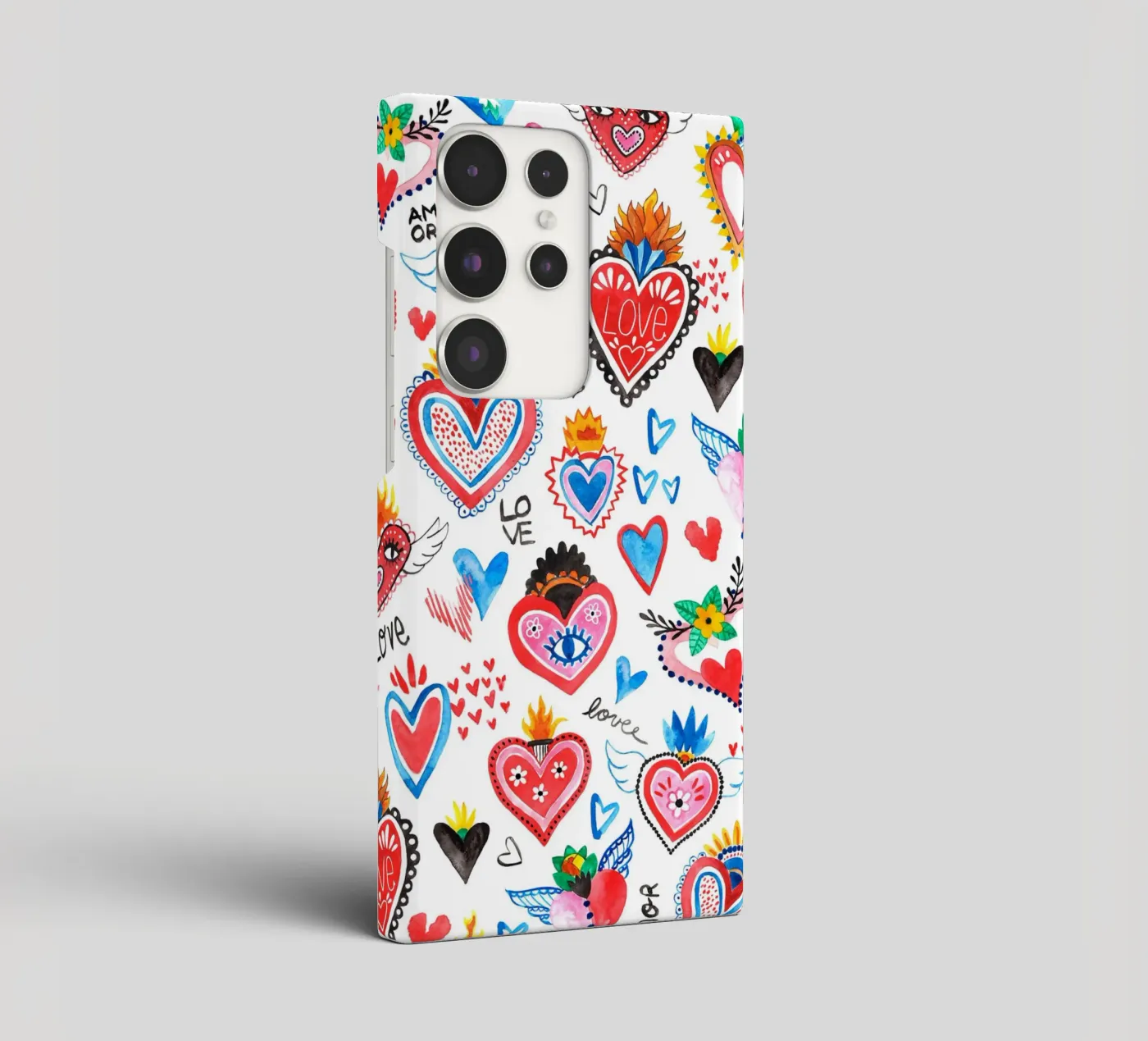 AMORE Pattern Samsung Hülle von treechild