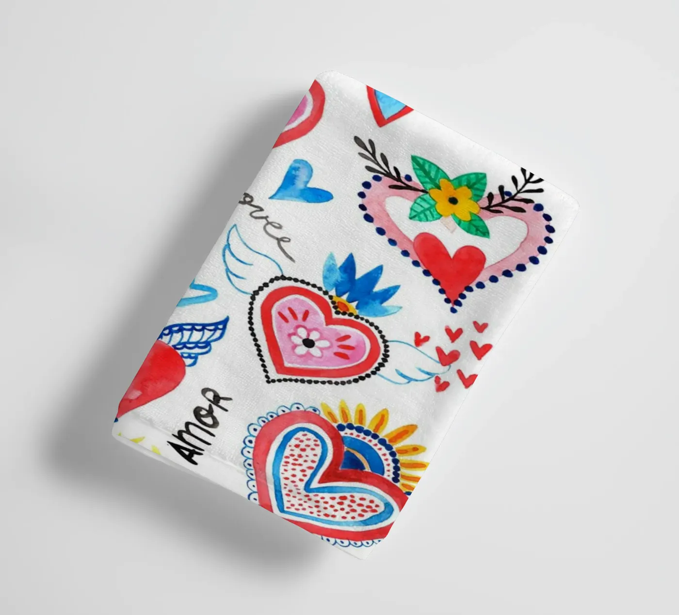 AMORE Pattern serviette de bain de treechild