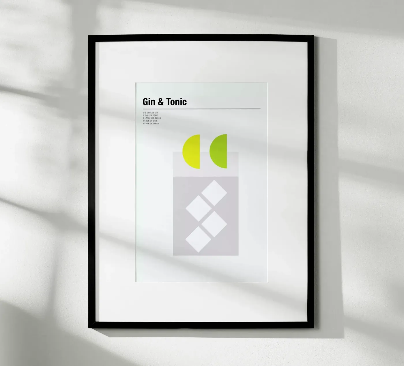 Gin & Tonic poster da Nick Barclay