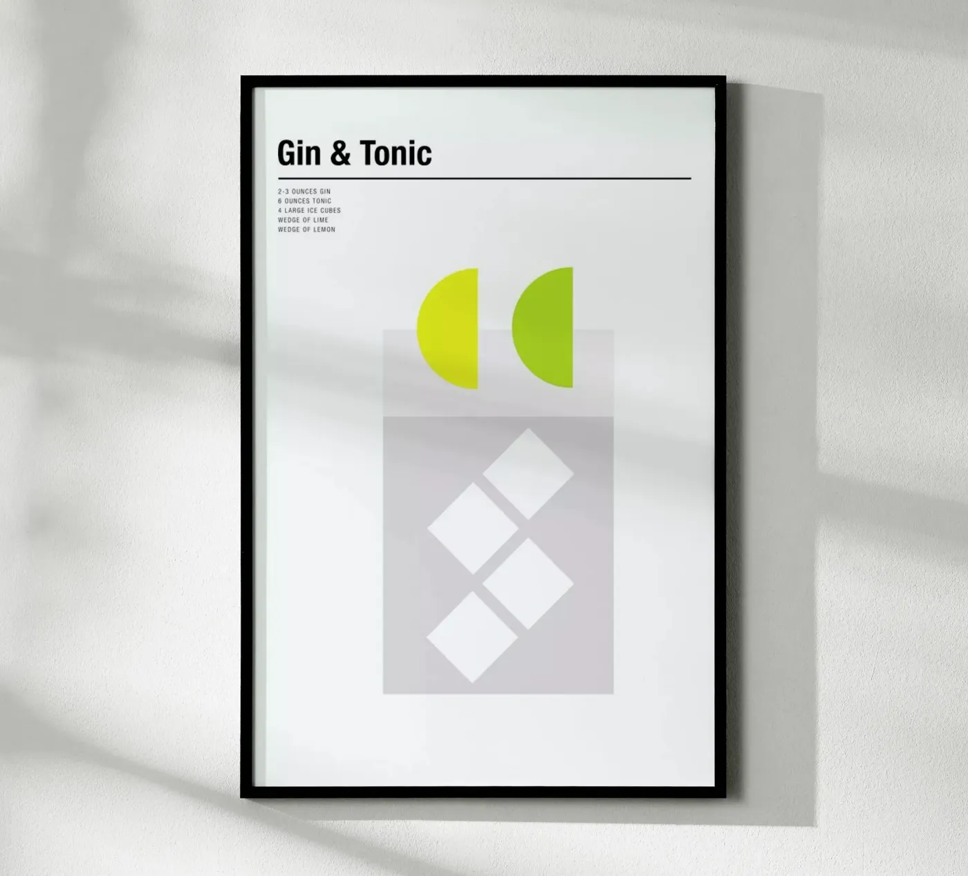 Gin & Tonic poster da Nick Barclay