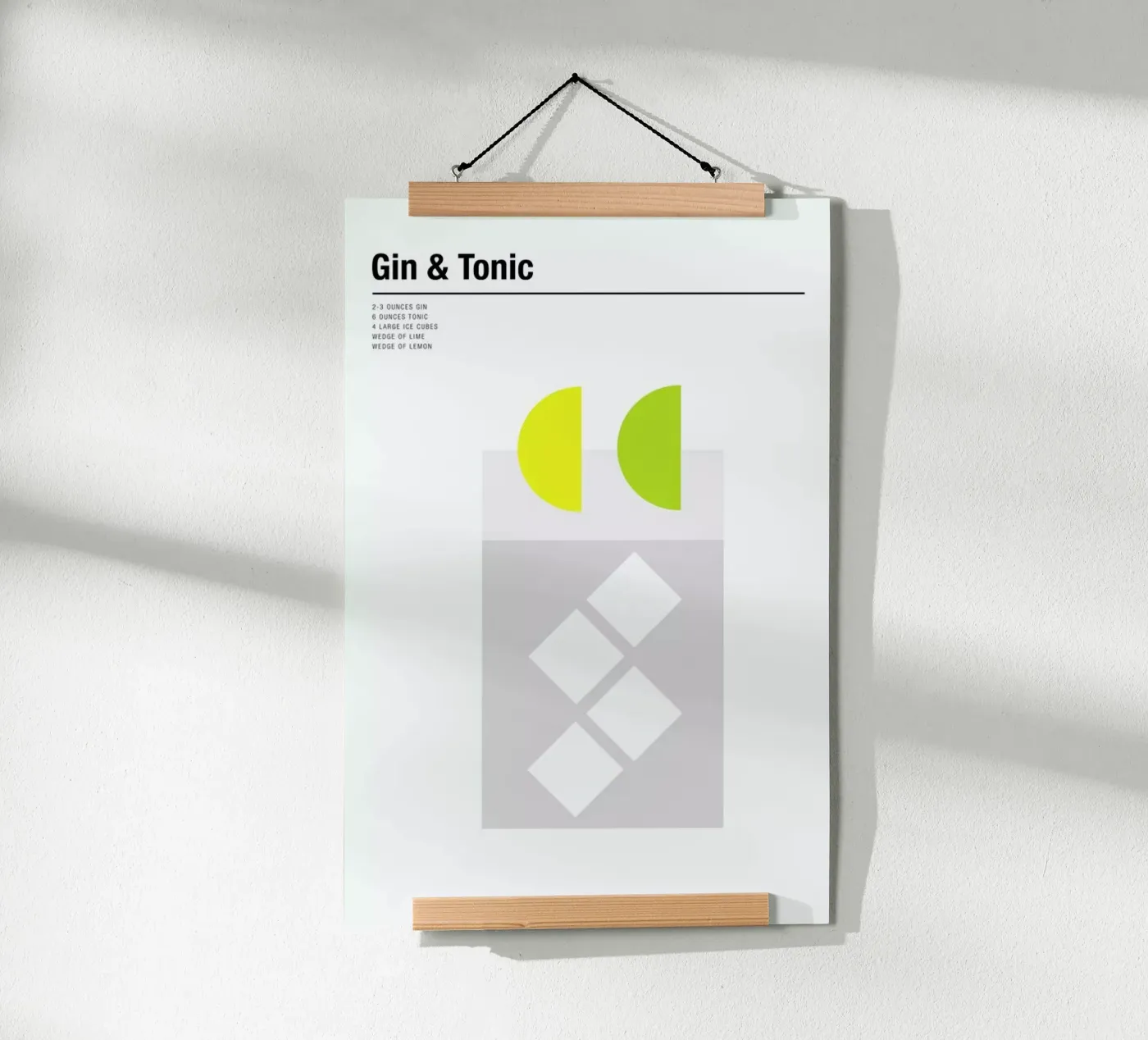 Gin & Tonic poster da Nick Barclay