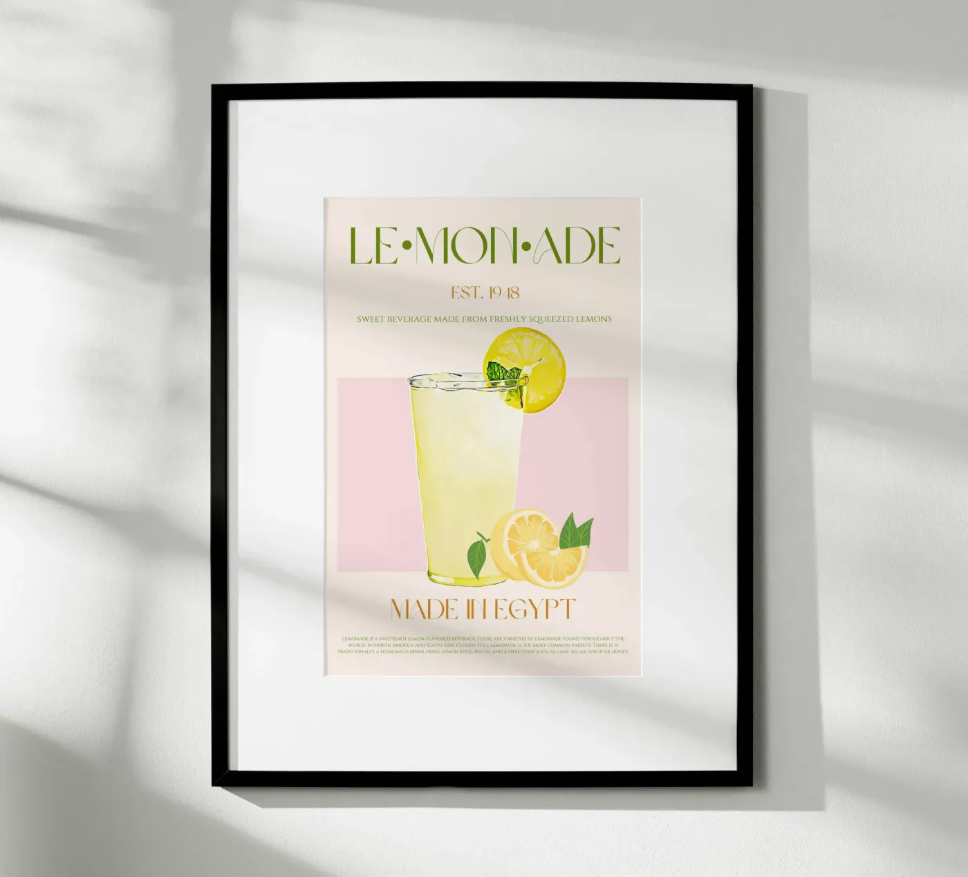 Stampa limonata poster da KOKRPrints