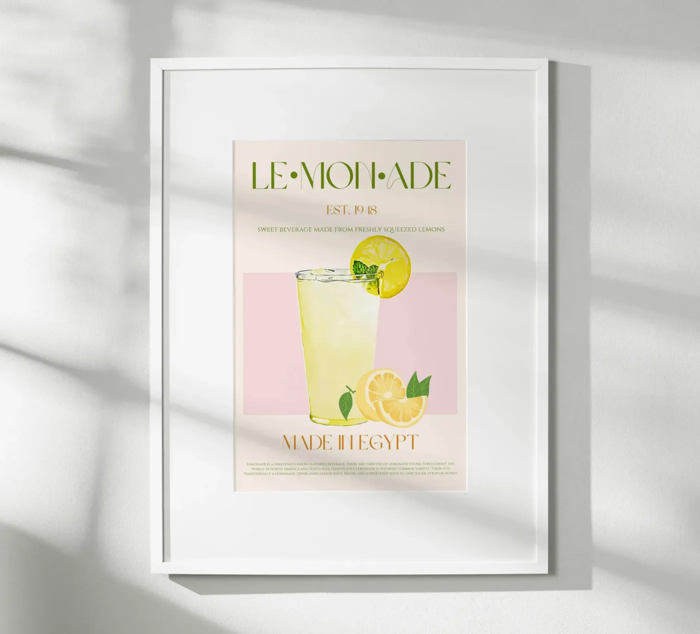 Stampa limonata poster da KOKRPrints