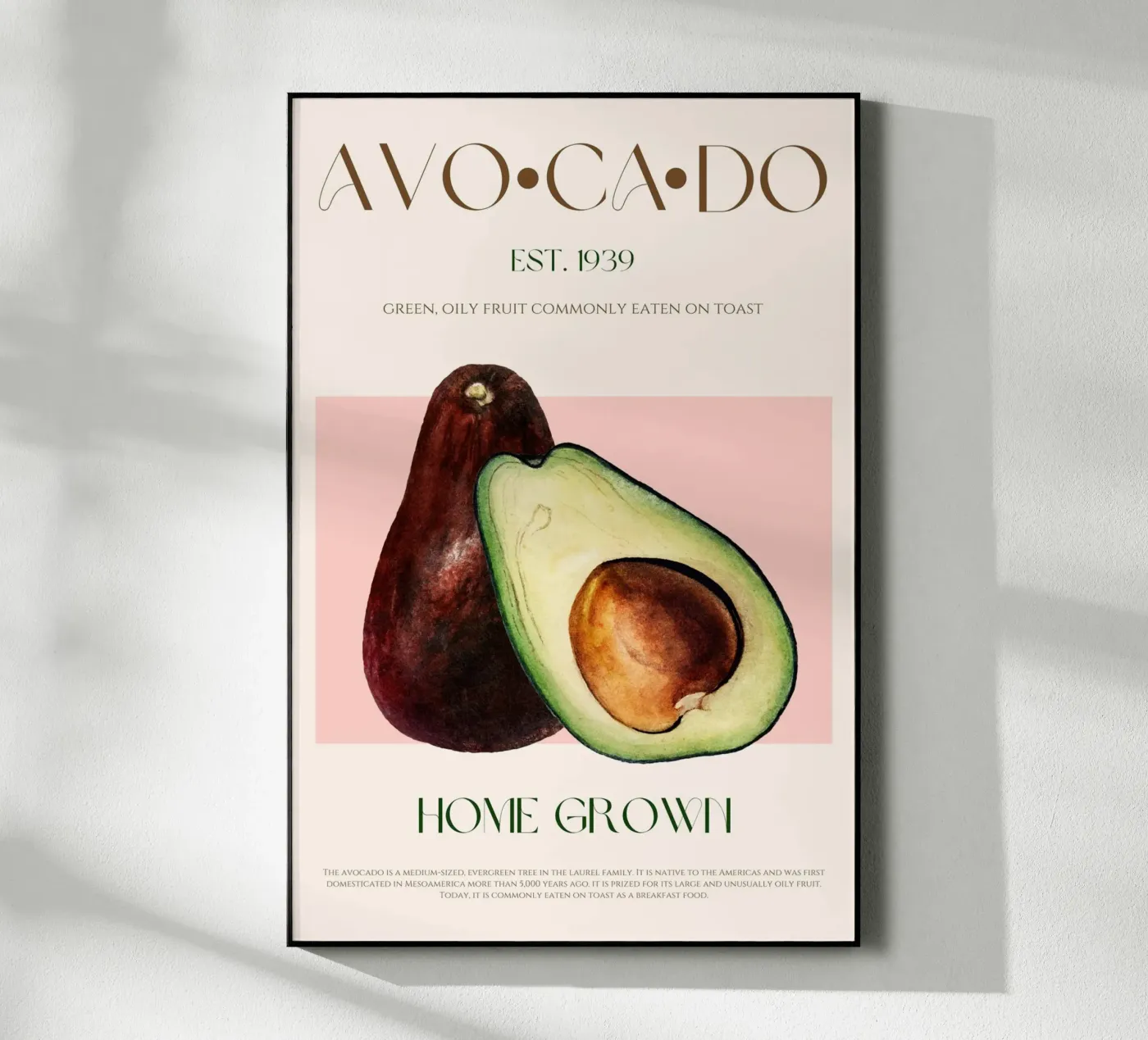 Avocado Print plexiglas de KOKRPrints