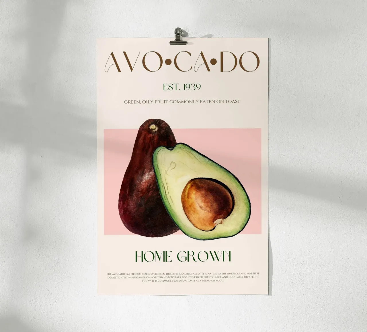 Avocadoprint poster van KOKRPrints