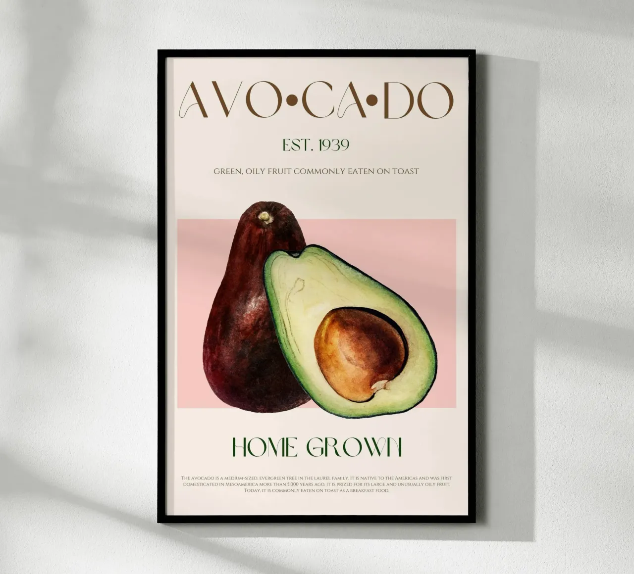 Avocadoprint poster van KOKRPrints