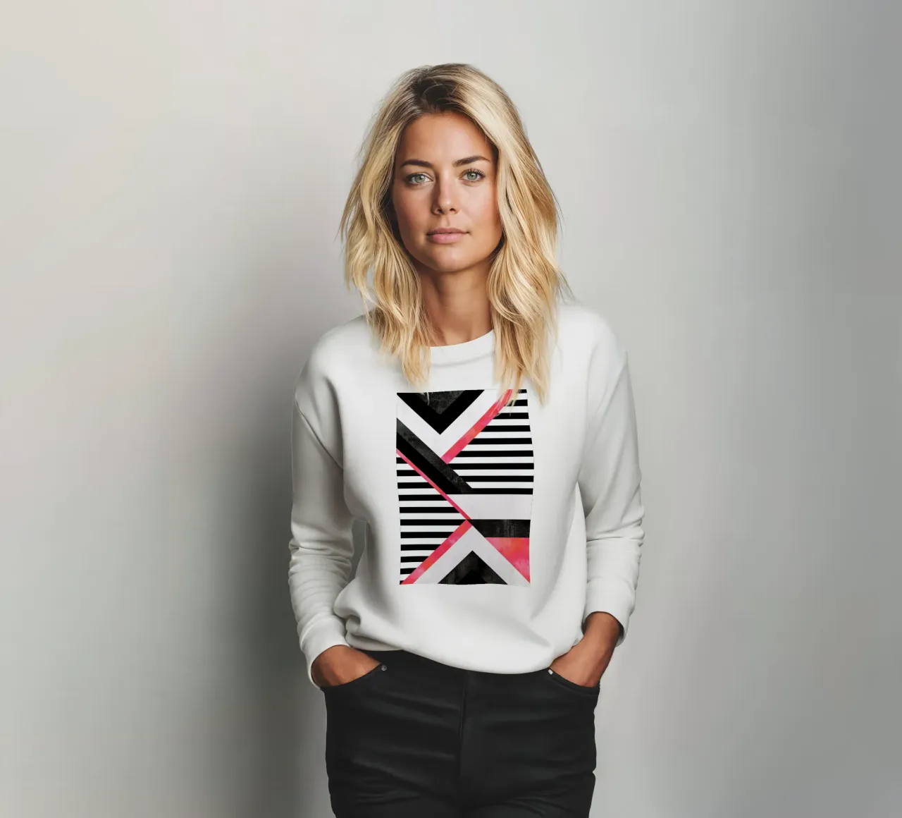 Stripe Combination felpa da Elisabeth Fredriksson