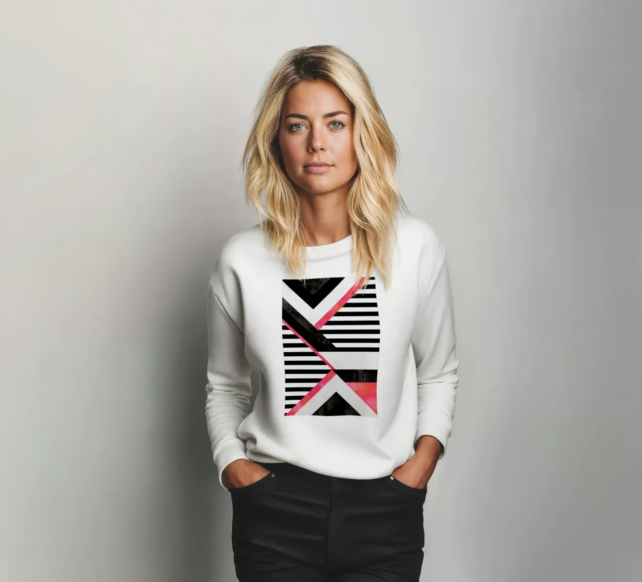 Stripe Combination Sweatshirt von Elisabeth Fredriksson