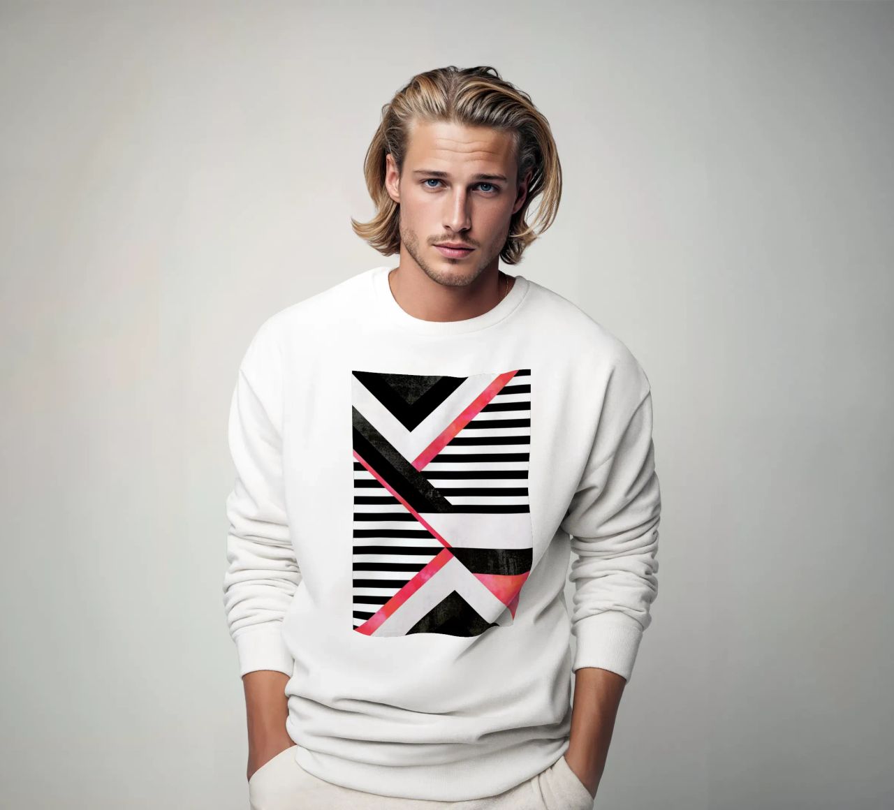Stripe Combination sudadera de Elisabeth Fredriksson
