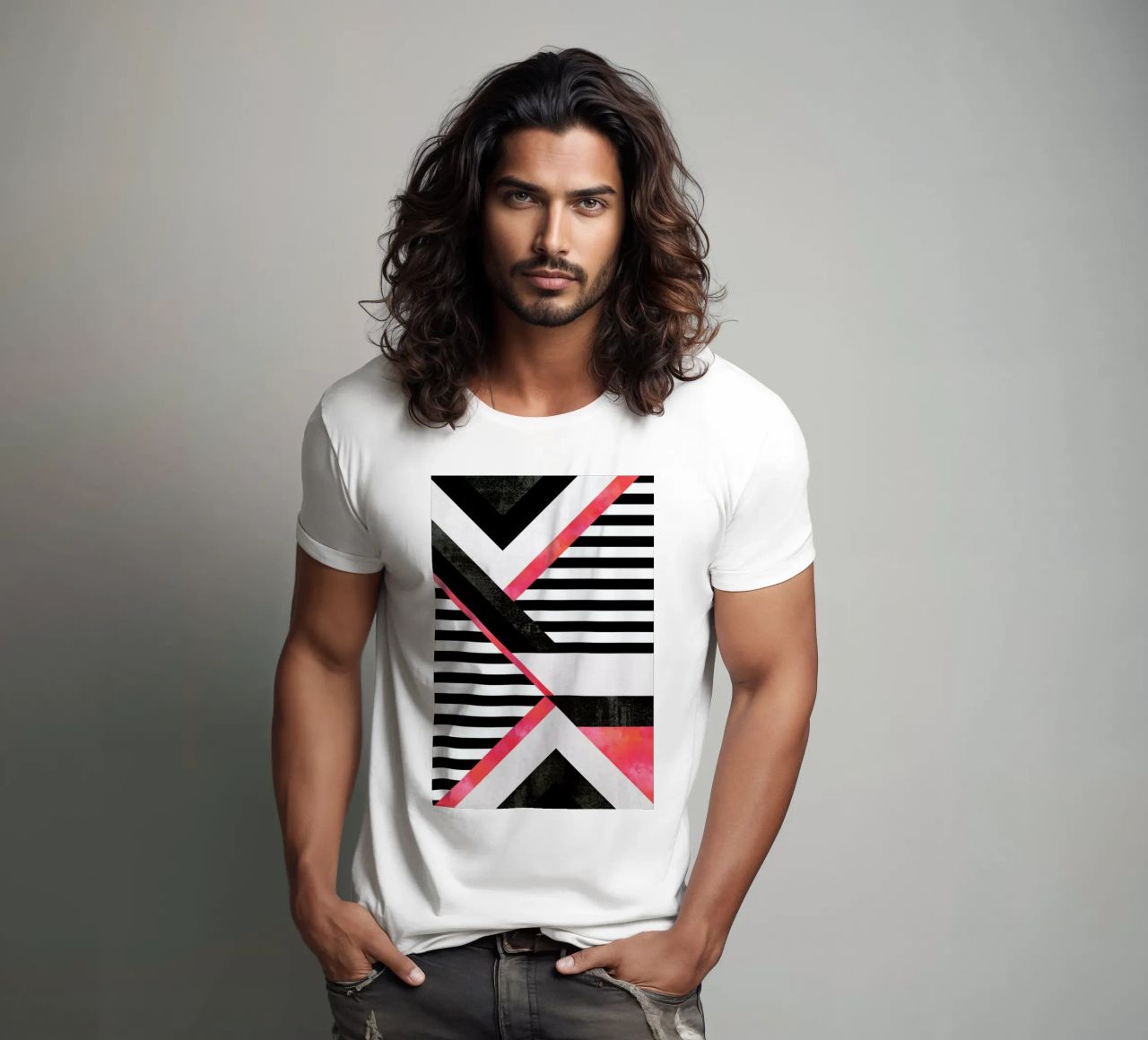 Stripe Combination t-shirt da Elisabeth Fredriksson