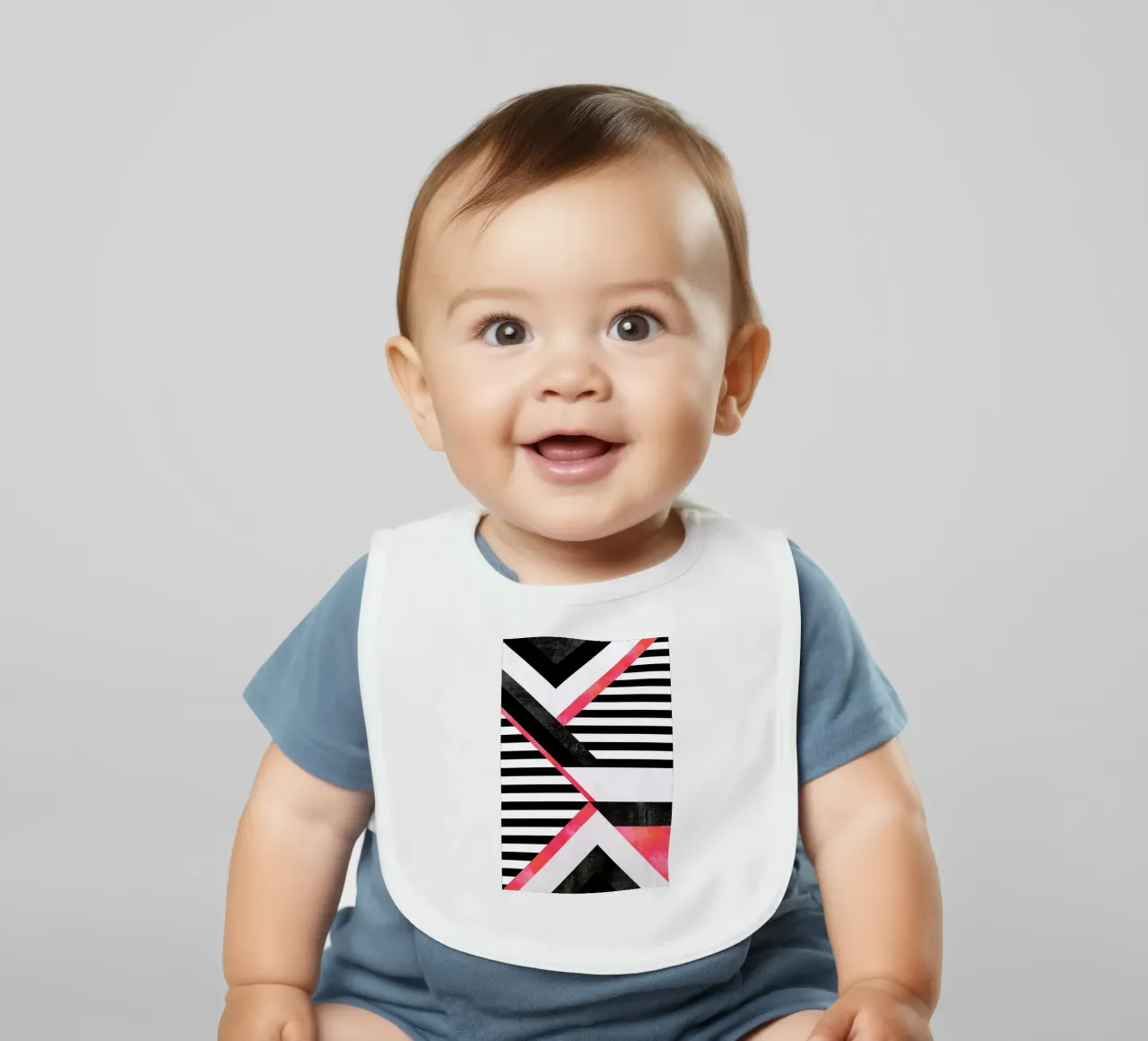 Stripe Combination bavaglino da Elisabeth Fredriksson