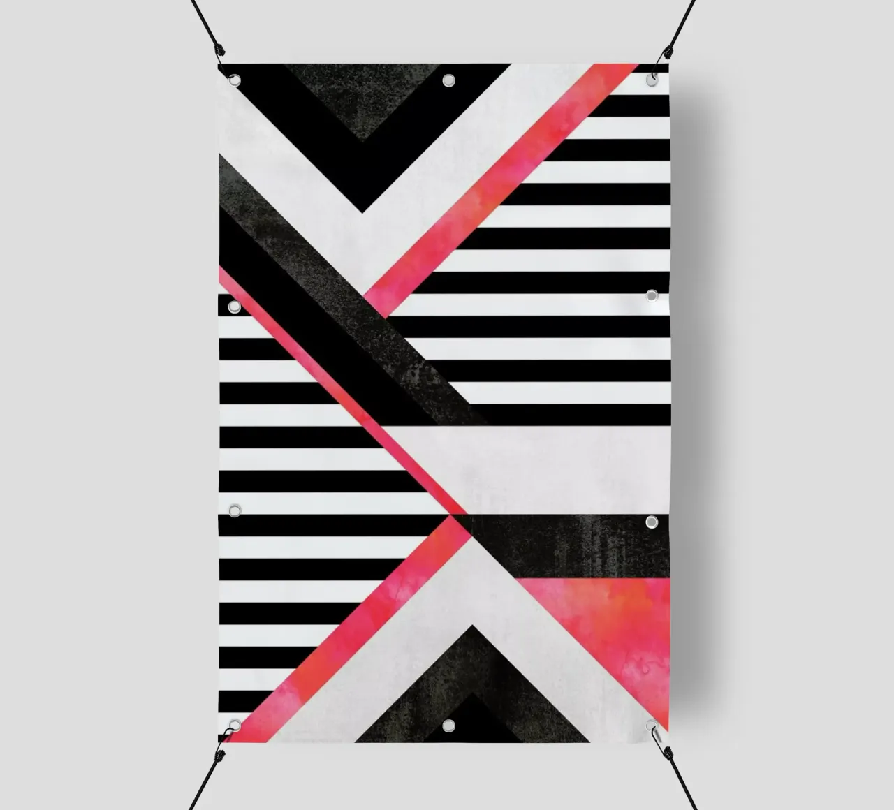 Stripe Combination telo in pvc da Elisabeth Fredriksson