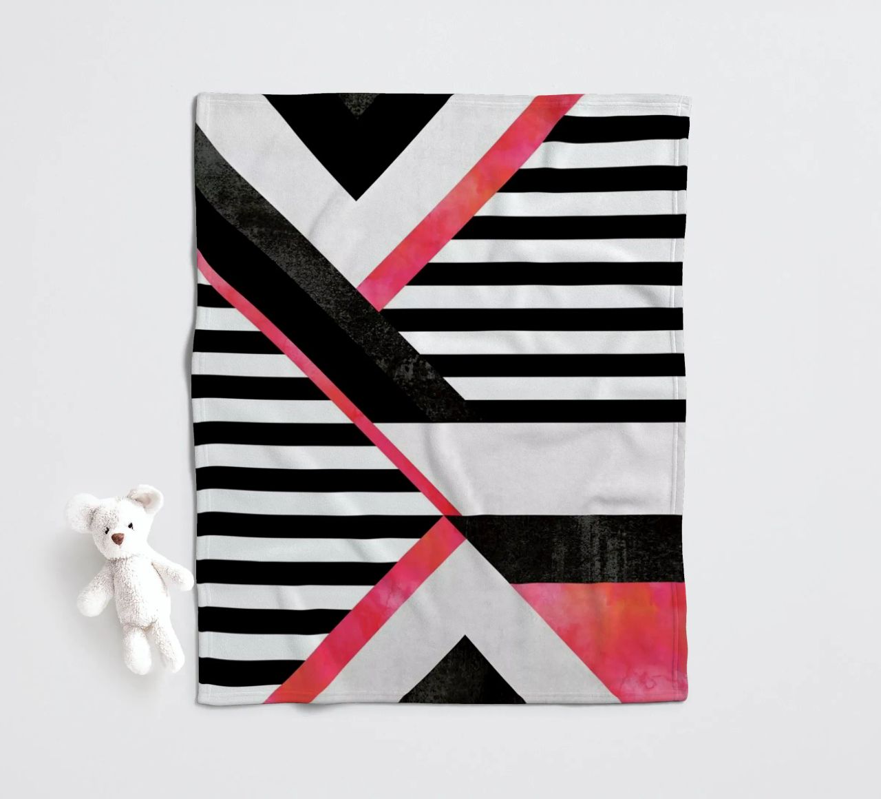 Stripe Combination coperta in pile da Elisabeth Fredriksson