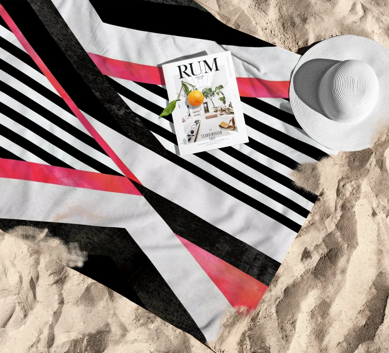 Stripe Combination telo mare da Elisabeth Fredriksson