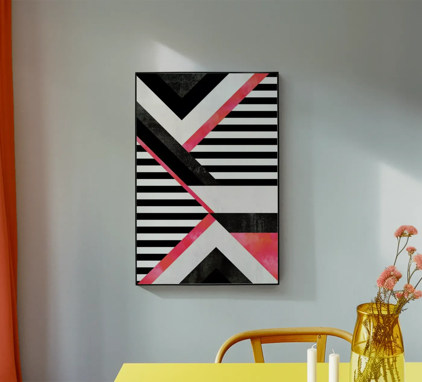 Stripe Combination Acryl-Glas von Elisabeth Fredriksson