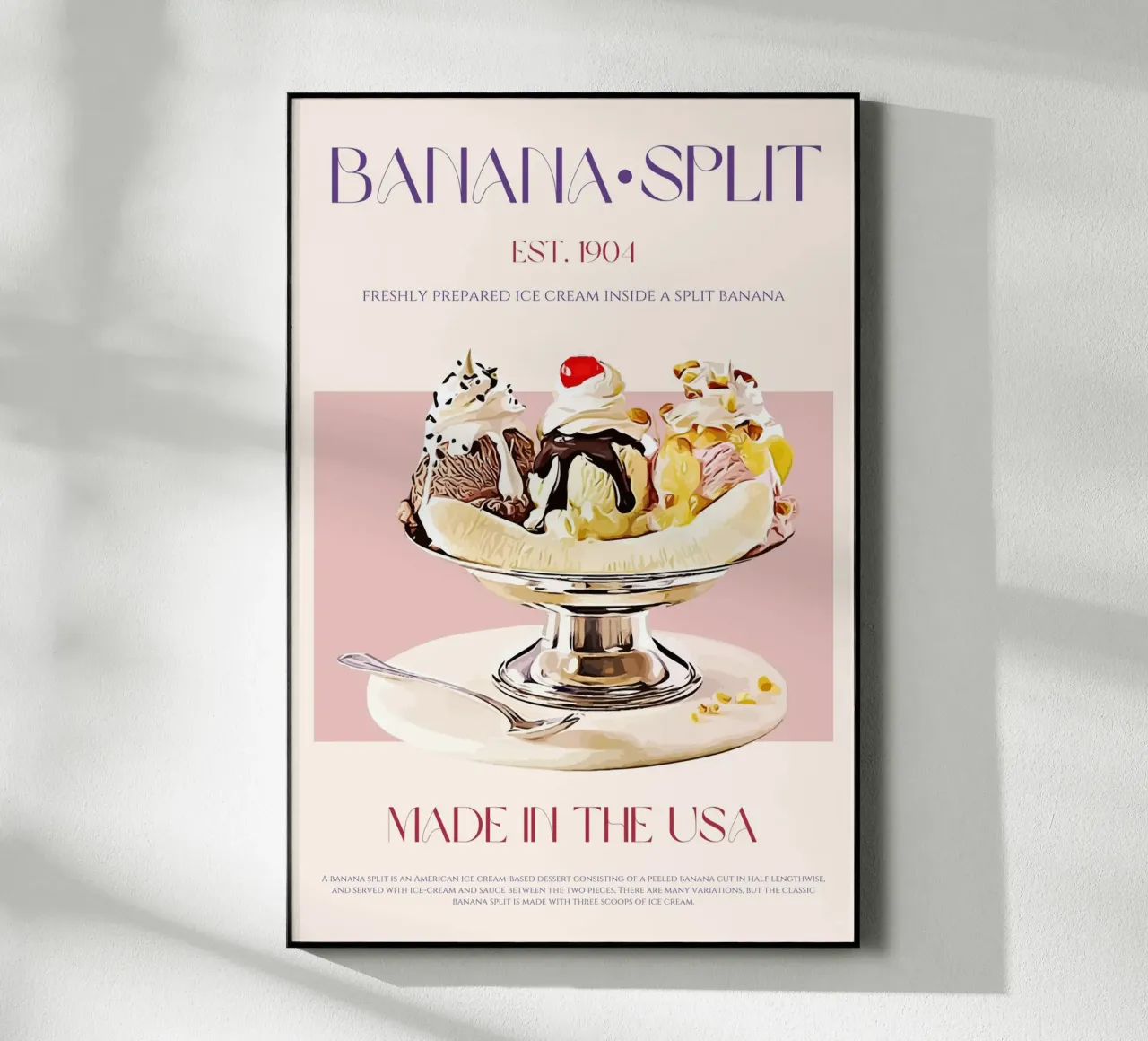 Stampa Banana Split plexiglass da KOKRPrints