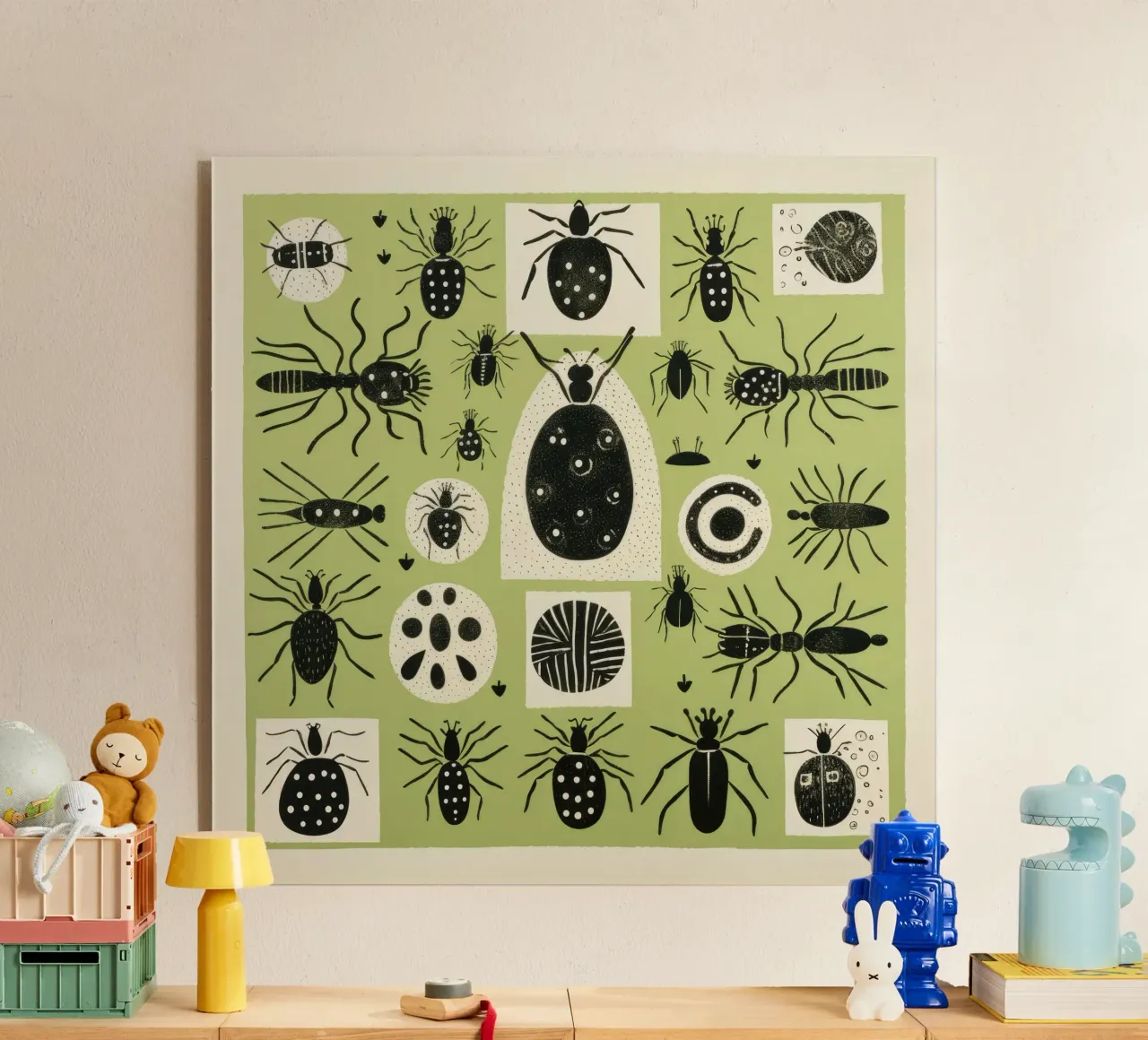 Green Ants plexiglass da Minimal Animal Art