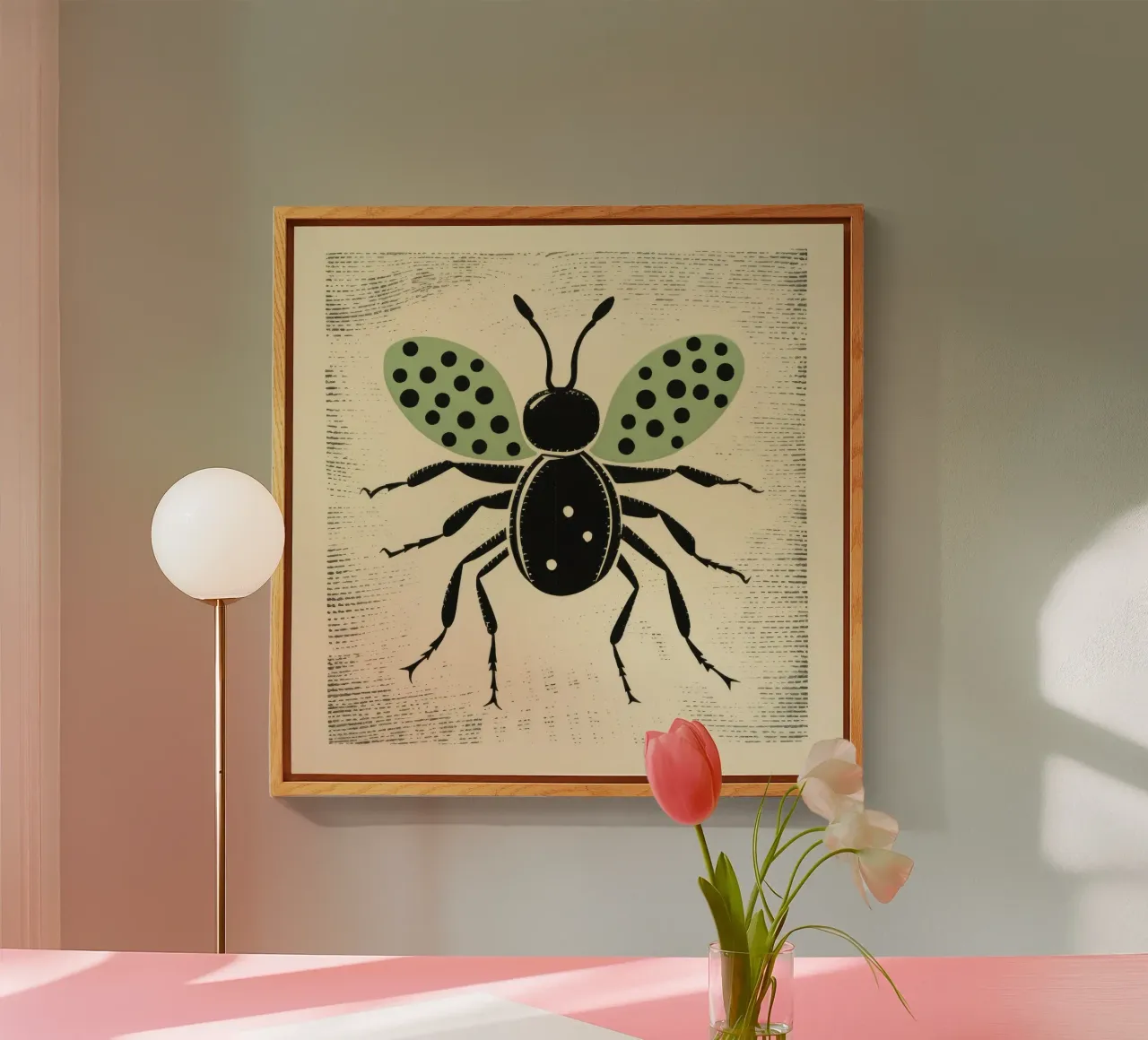 Formica verde plexiglass da Minimal Animal Art