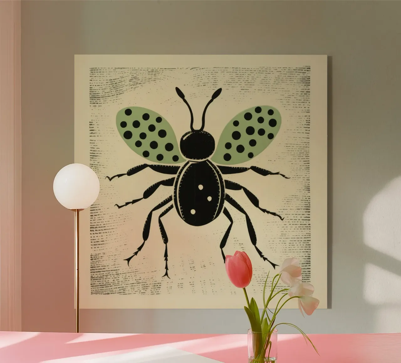 Formica verde plexiglass da Minimal Animal Art