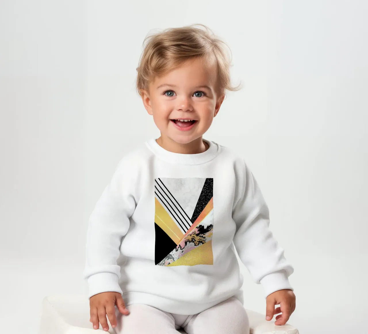 Geometric Summer felpa neonato da Elisabeth Fredriksson