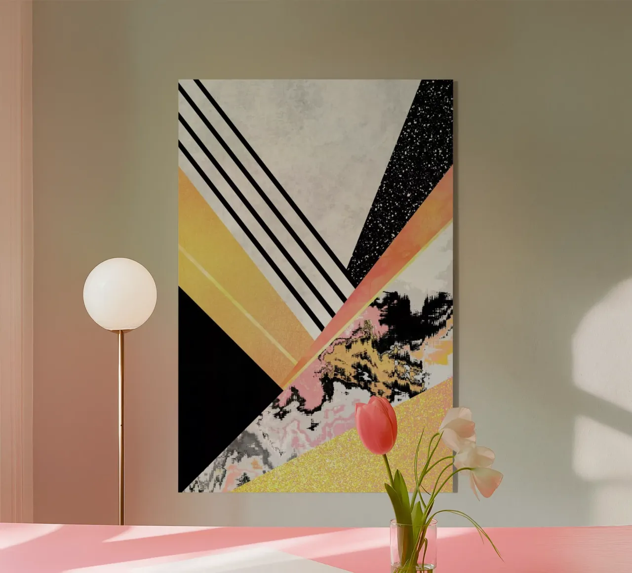 Geometric Summer plexiglass da Elisabeth Fredriksson