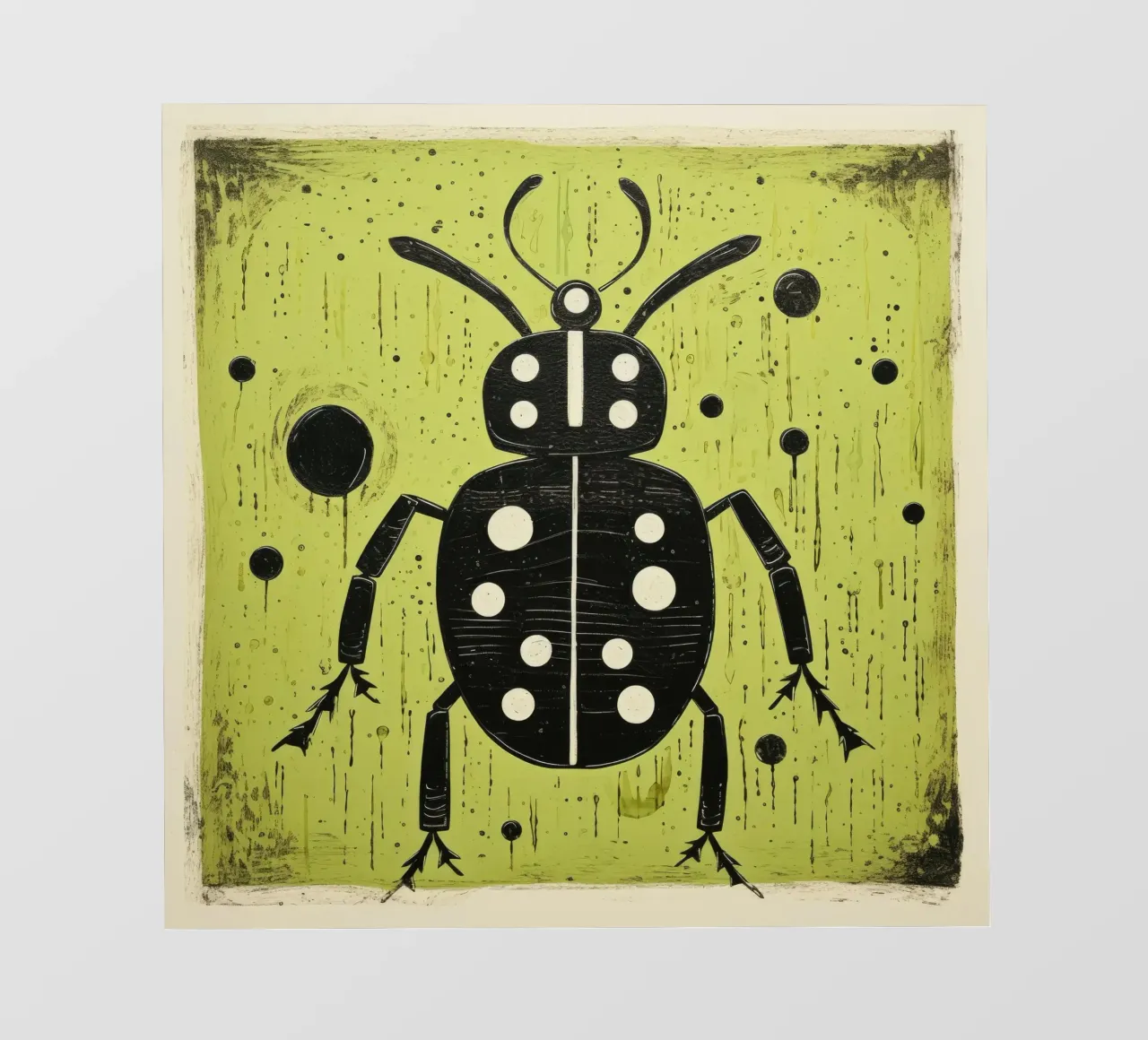 Green Ant 3 pvc cover by Minimal Animal Art