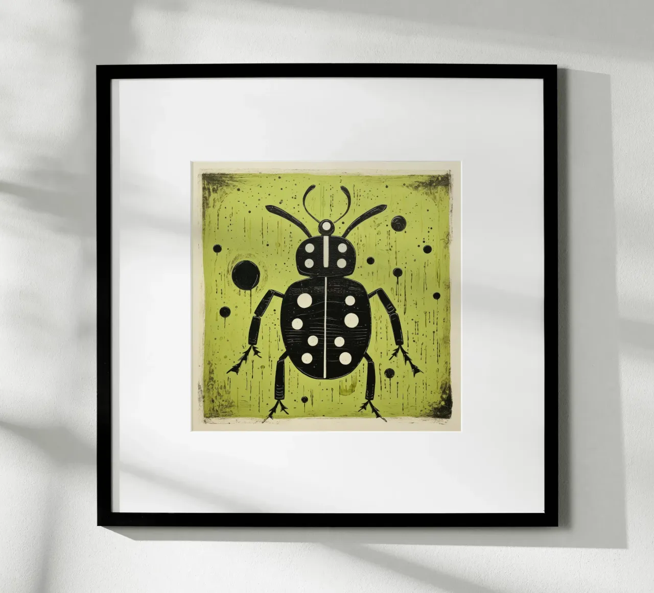 Green Ant poster da Minimal Animal Art